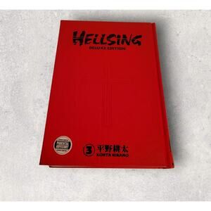 Hellsing Deluxe Volume 3 HARDCOVER by Kouta Hirano Manga Graphic Novel